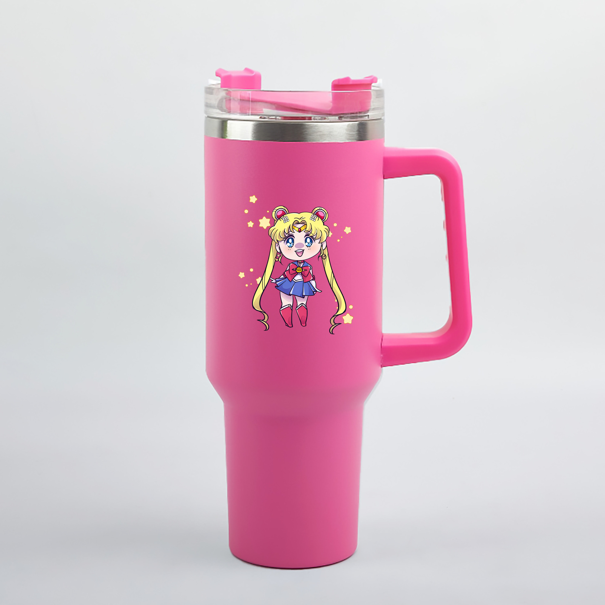 （画像用） 美少女戦士セーラームーン 月野 うさぎ つきの うさぎ Sailor Moon Tsukino Usagi 1200mL車用タンブラー（カラープリント）